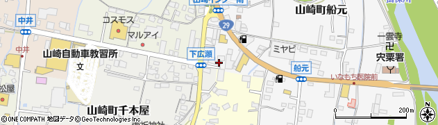 兵庫県宍粟市山崎町船元243周辺の地図