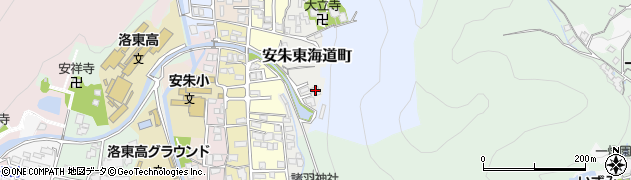 京都府京都市山科区安朱東海道町36-1周辺の地図