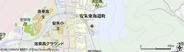 京都府京都市山科区安朱東海道町36周辺の地図
