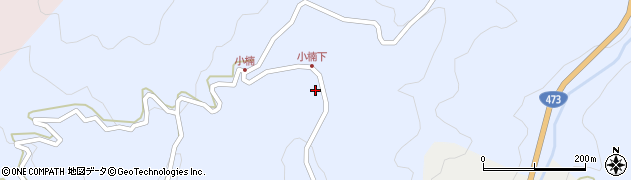 愛知県岡崎市小久田町（酒屋貝津）周辺の地図