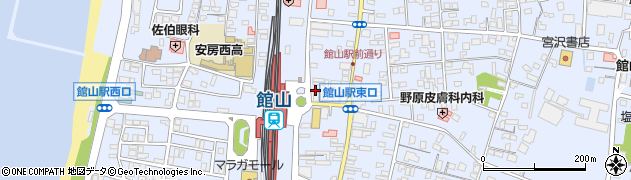 館山駅前郵便局 ＡＴＭ周辺の地図