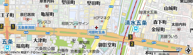 株式会社カドリールニシダ　デザイン研究所周辺の地図