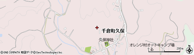 千葉県南房総市千倉町久保周辺の地図