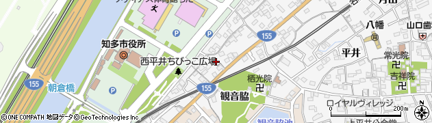 愛知県知多市八幡細見周辺の地図