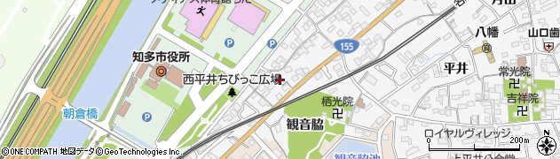 愛知県知多市八幡（細見）周辺の地図
