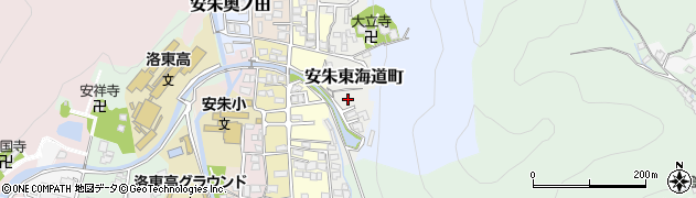 京都府京都市山科区安朱東海道町36-6周辺の地図
