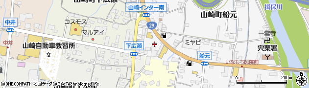 兵庫県宍粟市山崎町船元241周辺の地図