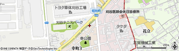 株式会社榊原刈谷支店周辺の地図