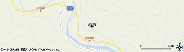 島根県川本町（邑智郡）谷戸周辺の地図