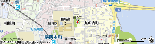 中井畳店周辺の地図