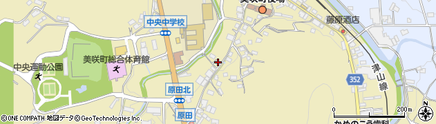 岡山県久米郡美咲町原田1686周辺の地図