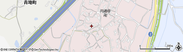 滋賀県草津市岡本町518周辺の地図