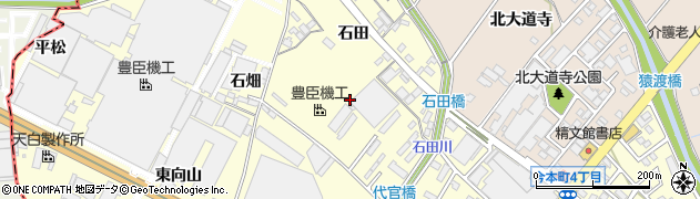 愛知県安城市今本町周辺の地図
