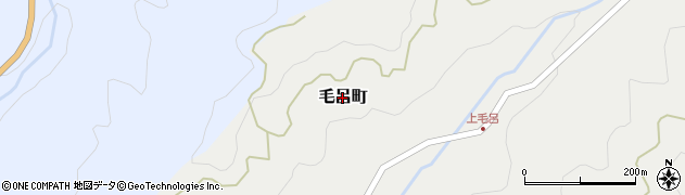 愛知県岡崎市毛呂町周辺の地図