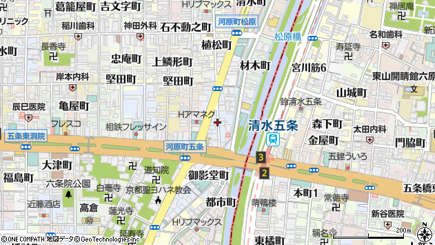 〒600-8029 京都府京都市下京区西橋詰町の地図