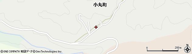 愛知県岡崎市小丸町（郷中）周辺の地図