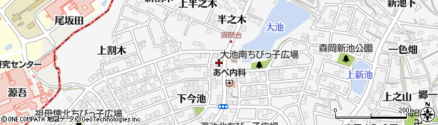 愛知県知多郡東浦町森岡下今池35周辺の地図