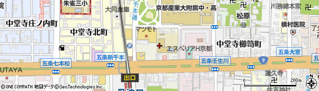 京都市立光徳小学校周辺の地図