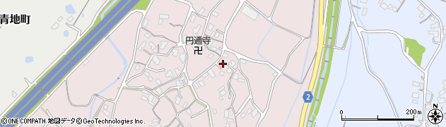 滋賀県草津市岡本町417周辺の地図