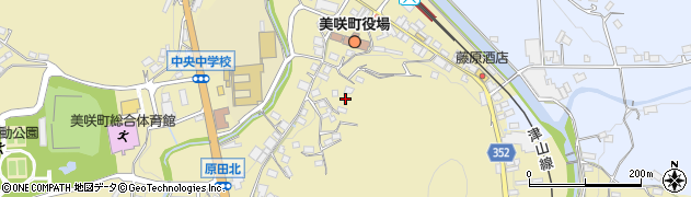 岡山県久米郡美咲町原田1564周辺の地図