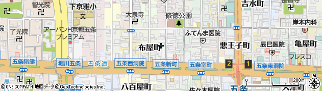 京都府京都市下京区材木町147周辺の地図