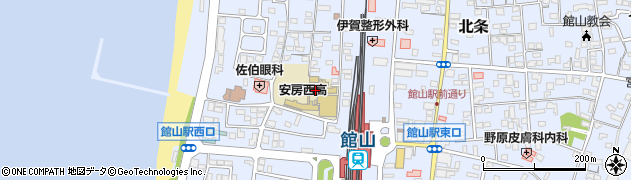 千葉県安房西高等学校周辺の地図