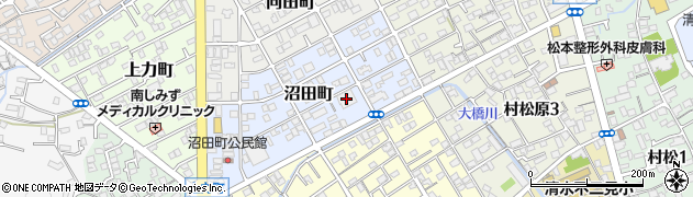 ＭＩＲＡ・ｆｉｔｎｅｓｓ　清水沼田店周辺の地図