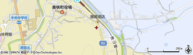 岡山県久米郡美咲町原田1490-2周辺の地図