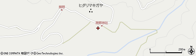 滋賀県蒲生郡日野町熊野200周辺の地図