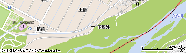 愛知県豊田市畝部東町（麦歌）周辺の地図