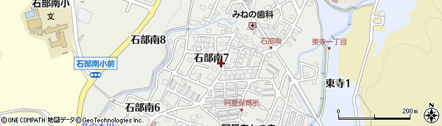滋賀県湖南市石部南周辺の地図