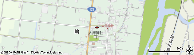 兵庫県西脇市嶋234周辺の地図