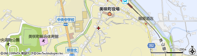 岡山県久米郡美咲町原田1566周辺の地図