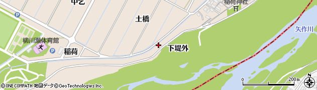 愛知県豊田市畝部東町南屋敷周辺の地図