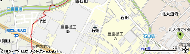 愛知県安城市今本町石畑1周辺の地図