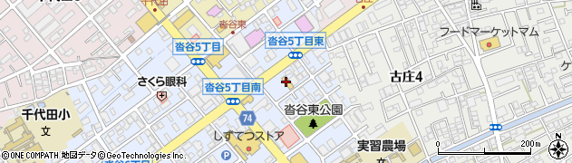 タイヤ館静岡流通店周辺の地図