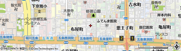 京都府京都市下京区材木町142周辺の地図