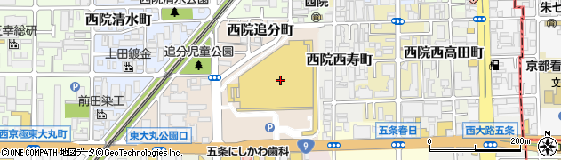 鎌倉パスタ イオンモール京都五条店周辺の地図
