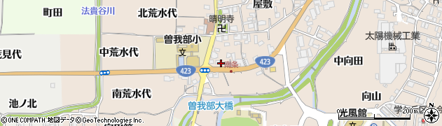 京都府亀岡市曽我部町南条上河原47-2周辺の地図