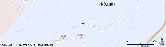 愛知県岡崎市小久田町岩倉29周辺の地図
