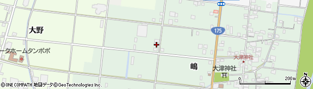兵庫県西脇市嶋512周辺の地図