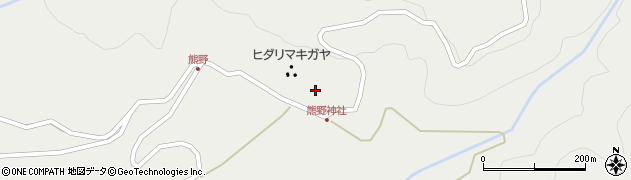 滋賀県蒲生郡日野町熊野252周辺の地図
