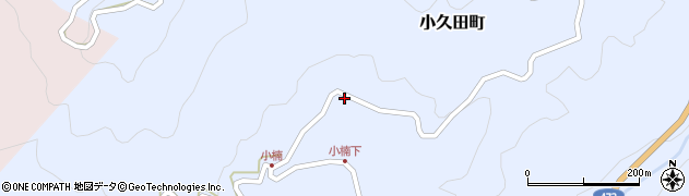 愛知県岡崎市小久田町岩倉7周辺の地図