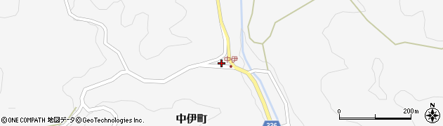 愛知県岡崎市中伊町（地蔵戸）周辺の地図