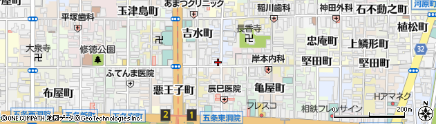 京都府京都市下京区大江町562周辺の地図