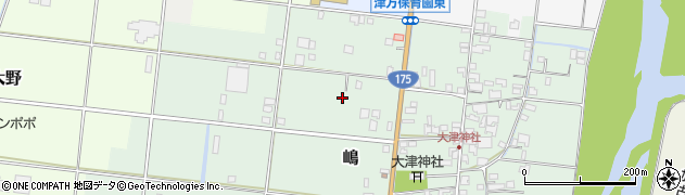 兵庫県西脇市嶋456周辺の地図