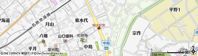 寺本駅東周辺の地図