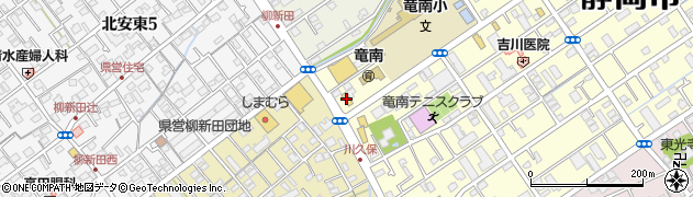 セブンイレブン静岡竜南１丁目店周辺の地図