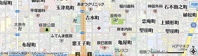 京都府京都市下京区大江町558周辺の地図