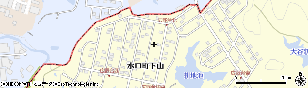 滋賀県甲賀市水口町下山803周辺の地図